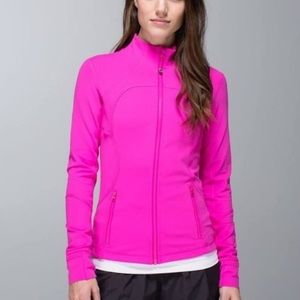 COPY - hot pink lululemon define jacket size 4